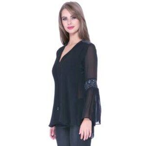 Beautiful analili Scarlett Bell Sleeve Top with Sequins